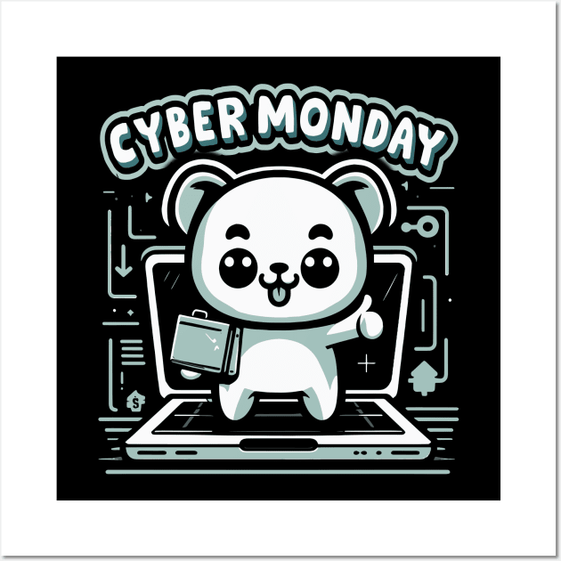 Cyber Monday Squad Wall Art by Trendsdk